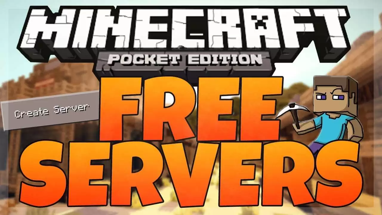 Сервер free game в майнкрафт. Pocket Server. MCPE hosting.