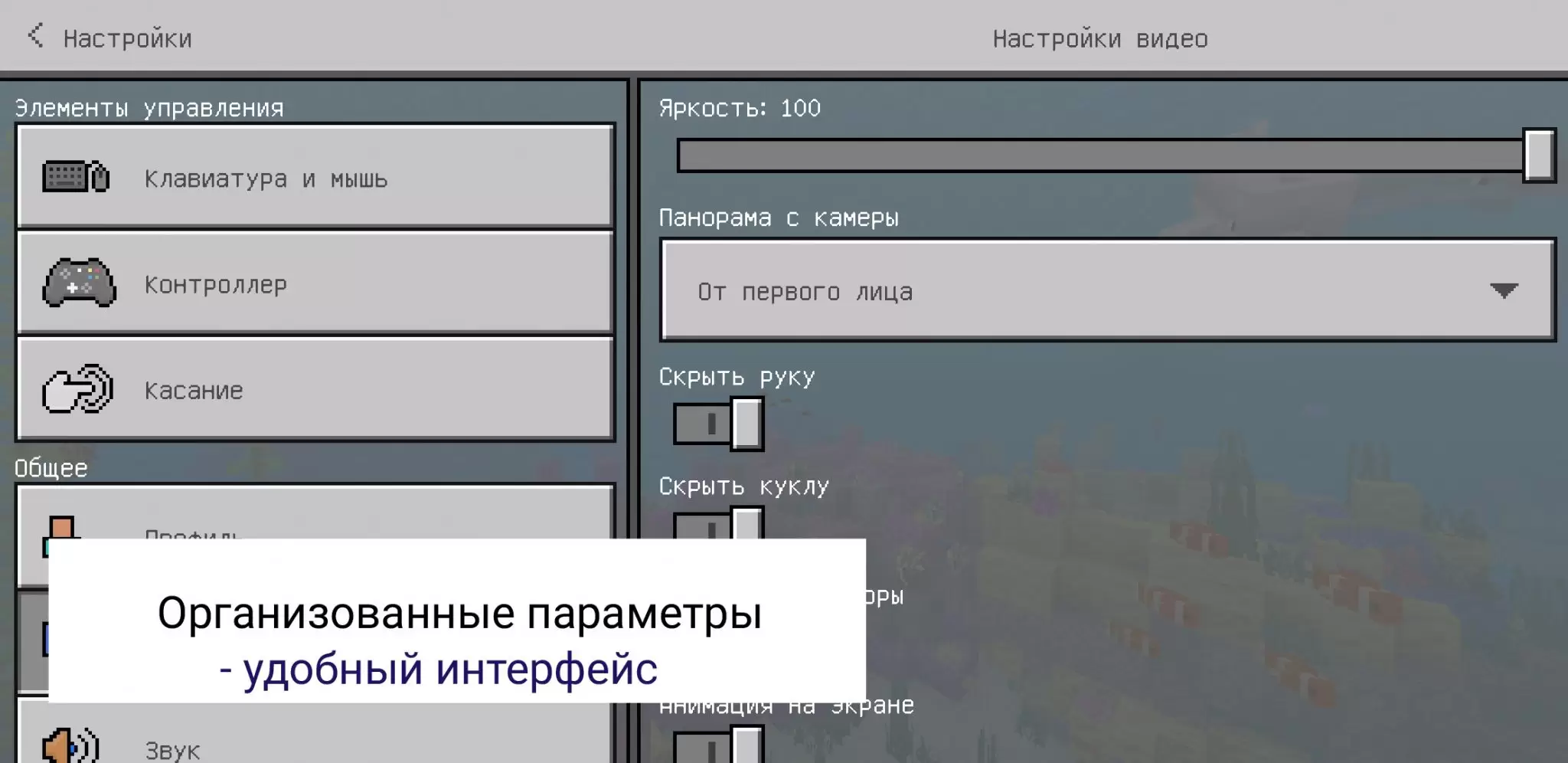 Как скрыть ник в майнкрафт 1.16 5. Как скрыть ник в МАЙНКРАФТЕ. Как настроить мышь в майнкрафт пе. Майнкрафт настройки Тип интерфейса.