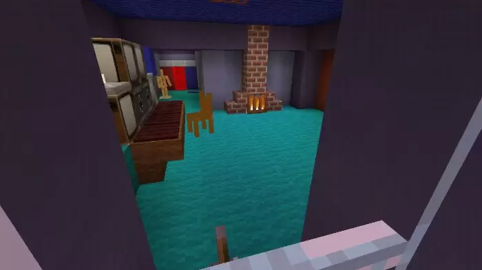 Szomszédi szoba a Minecraft PE -ben