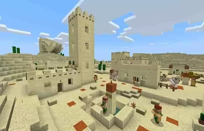 Új falvak a minecraftban PE 1.11.1