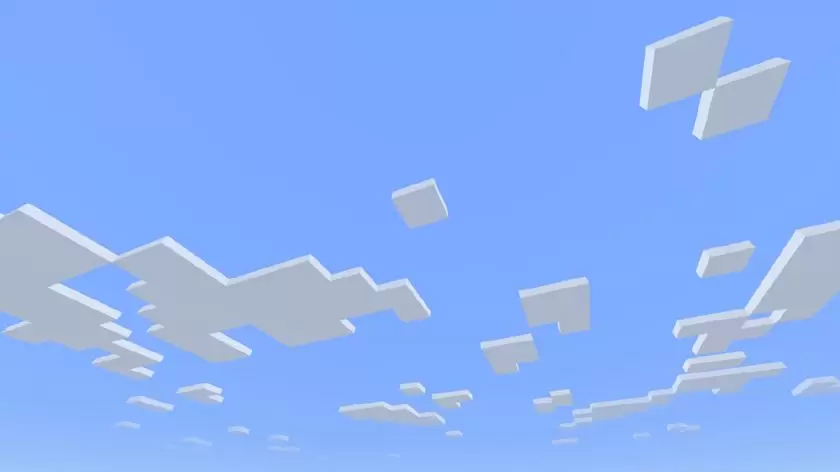 Felhők a Minecraft Pocket Edition -ben 0.14.3