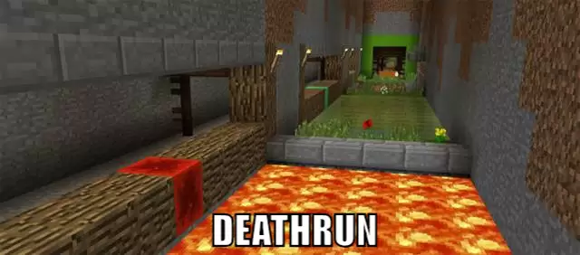 Deathrun в Майнкрафт ПЕ 1.7.0.2