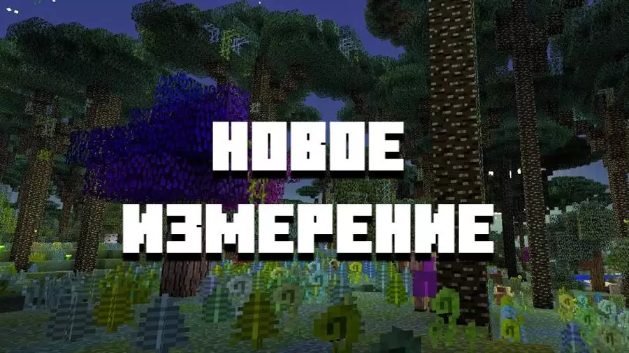 A Minecraft PE alkonyat -erdőjének jellemzői