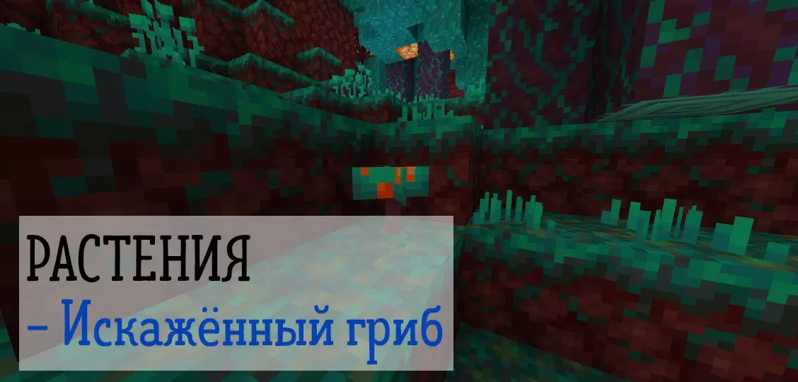 Minecraft 1.16.100.59 ലെ വികലമായ കൂൺ
