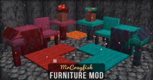 Скачать мод MrCrayfish's Furniture бесплатно